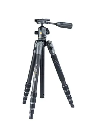 Vanguard VEO 2X 235CBP 4 in 1 Travel Tripod, Monopod, Ball Head with Removeable Pan Handle - 23 mm, Carbon Fiber