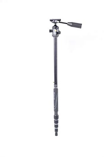 Vanguard VEO 2X 235CBP 4 in 1 Travel Tripod, Monopod, Ball Head with Removeable Pan Handle - 23 mm, Carbon Fiber