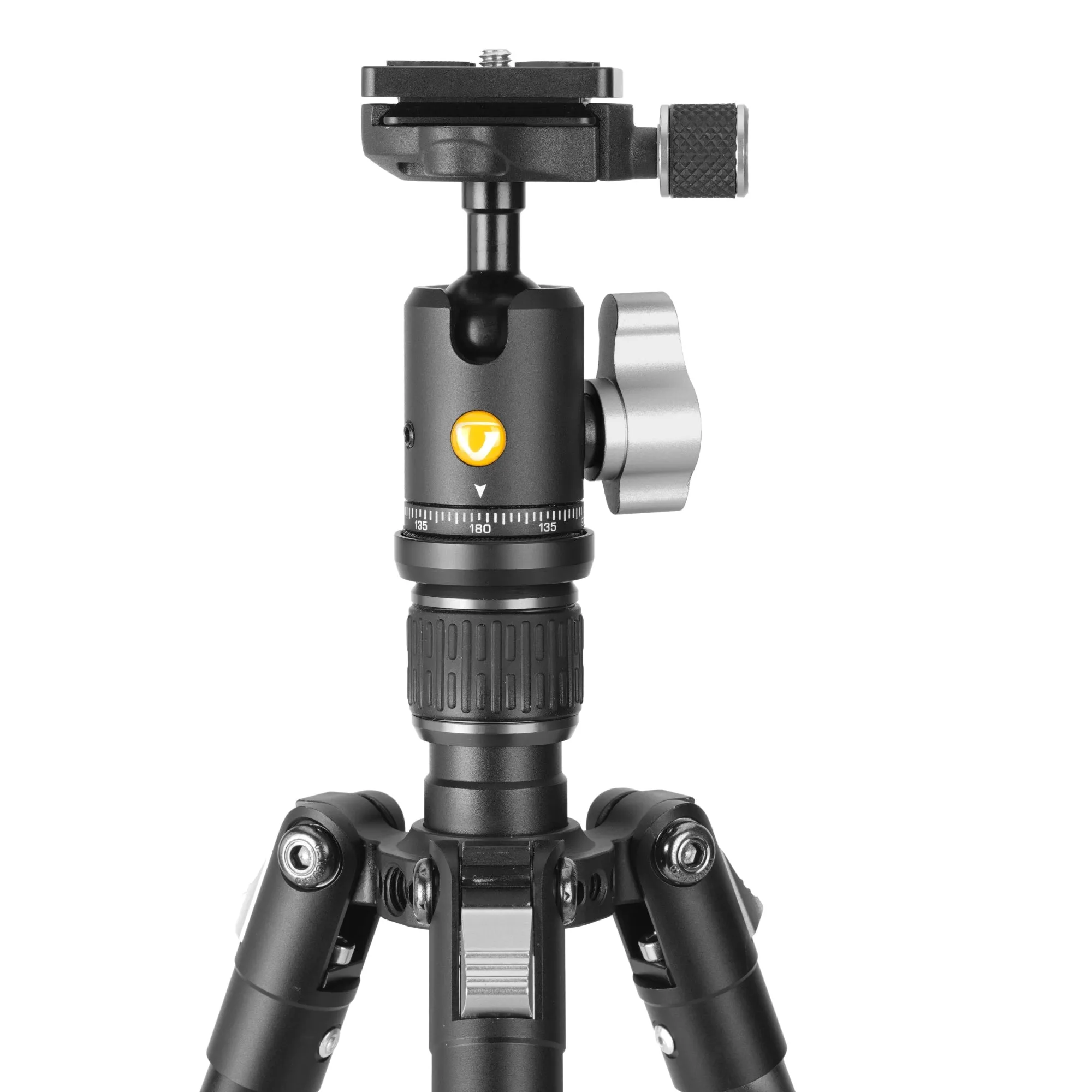 VESTA GO 204AB Aluminium Travel Tripod with Ball Head - 3kg Load Capacity