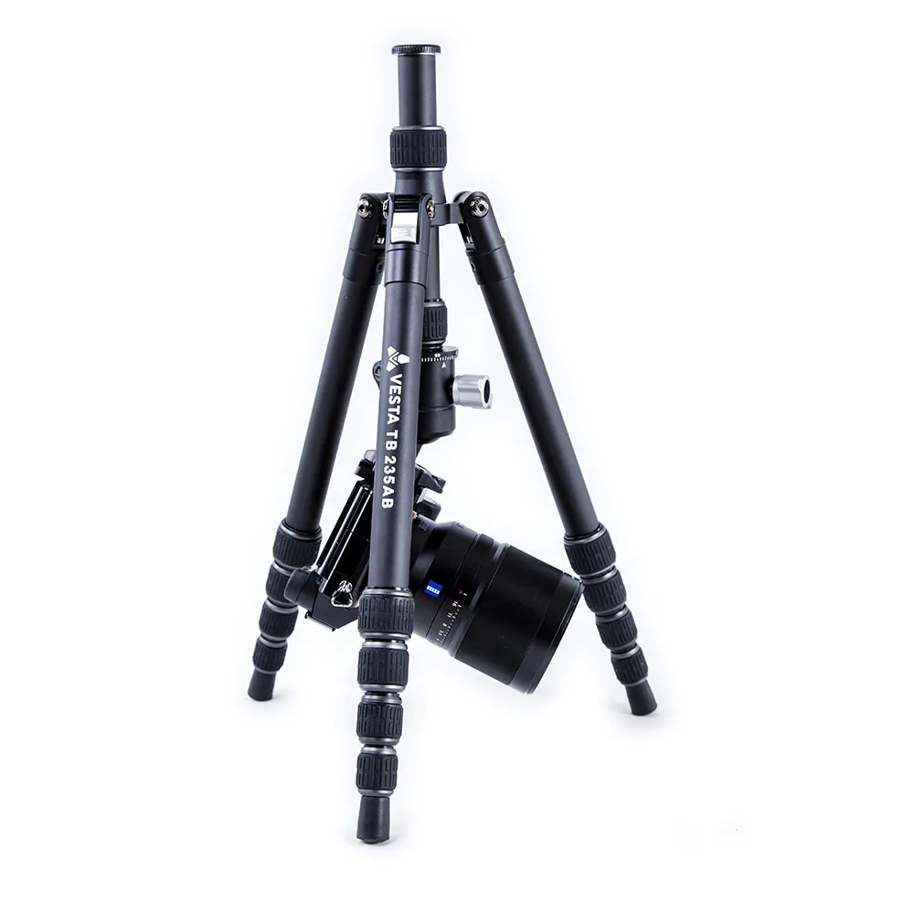 VESTA TB 235AB Aluminium Travel Tripod with Twist Locks- 4.5kg Load Capacity