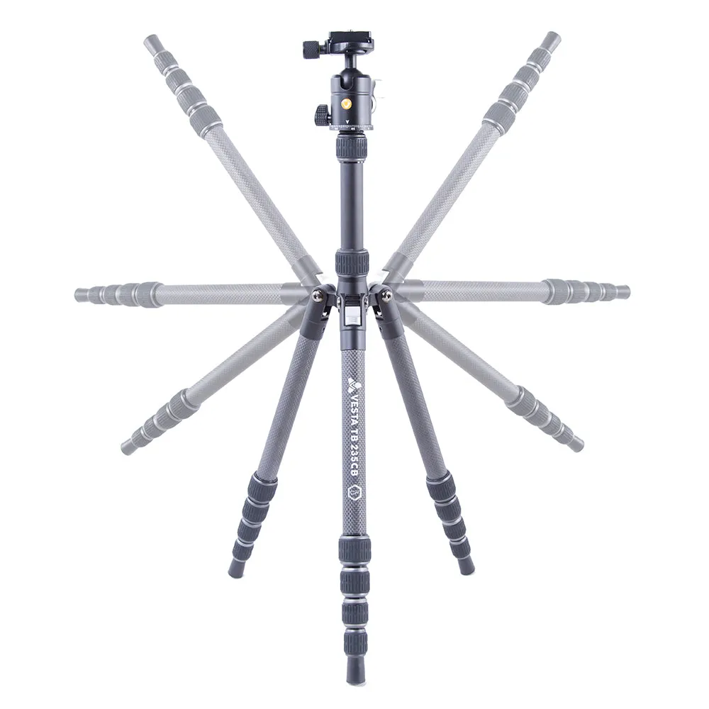 Vesta TB 235CB Carbon Fiber Tripod with T-51 Ball Head